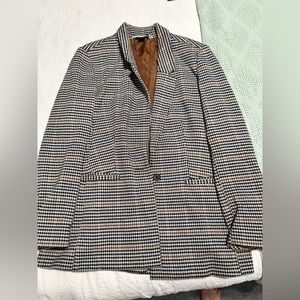Plaid blazer